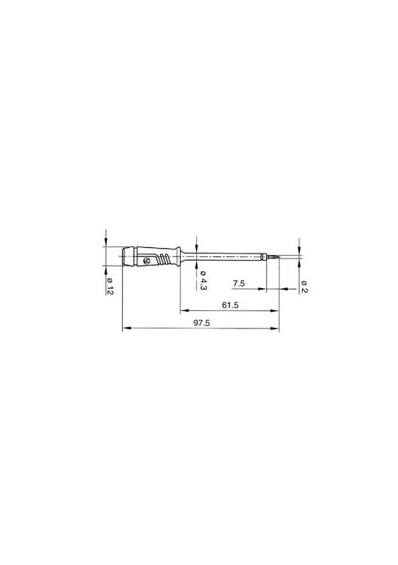 Thermomètre Électronique T15SC Pointe Flexible Genial 1 pc(s
