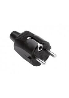 PRISE MÂLE 220V 16A 2POLES + TERRE FR