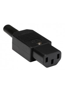 CONNECTEUR AC FEMELLE IEC C13  10A