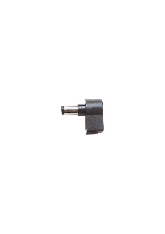 FICHE D'ALIMENTATION MÂLE COUDÉ -  INT 1.1mm EXT 3mm