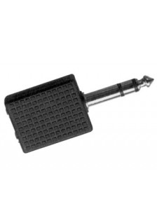 DOUBLE JACK FEMELLE 3.5mm STÉREÉO VERS JACK MÂLE 6.35mm STÉRÉO