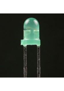 LED CLIGNOTANTE VERTE DIFFUSANTE 5mm