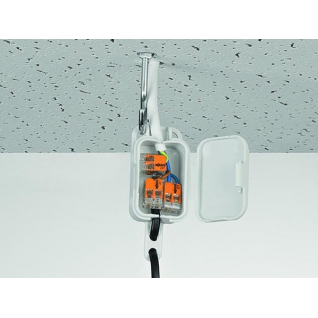 MINI BORNE À LEVIER WAGO WG412 2x0.2 - 4mm²