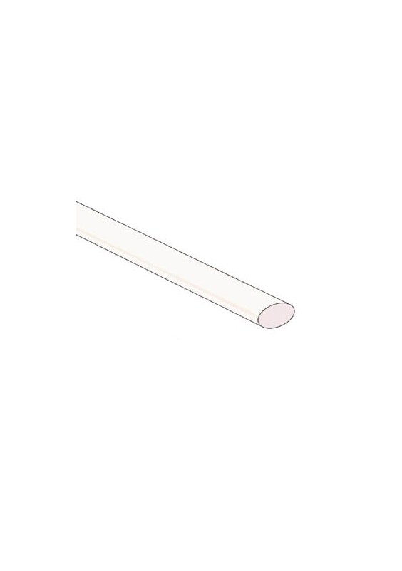 GAINE THERMO 2:1 - 6.4mm - TRANSPARENT - 1.2m