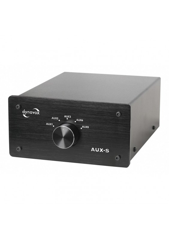 COMMUTATEUR AUDIO 5 ENTREES / 1 SORTIE PRO