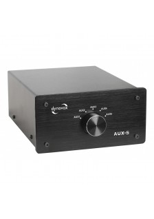 COMMUTATEUR AUDIO 5 ENTRÉES / 1 SORTIE PRO