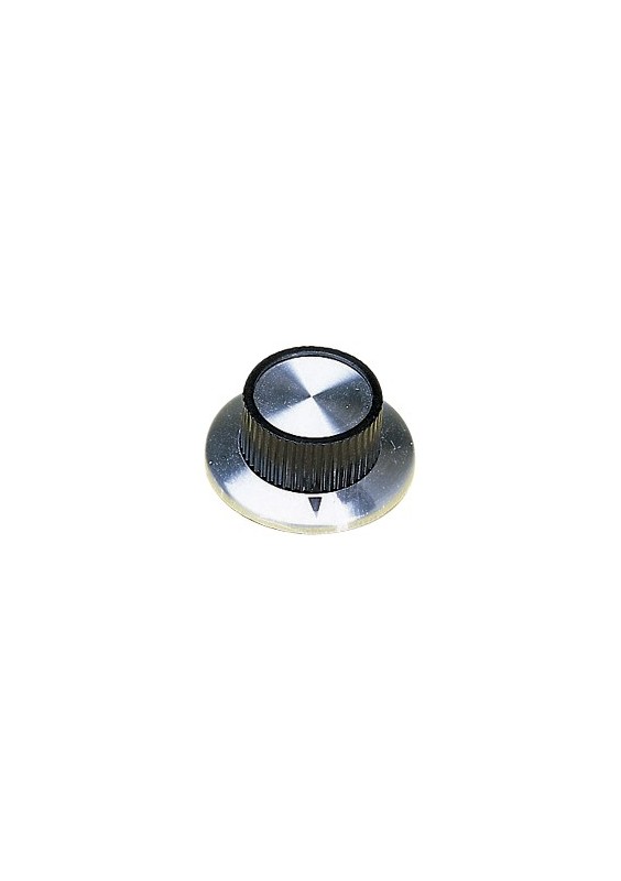 BOUTON EN PLASTIQUE DE 6,35mm - 30x22x15mm