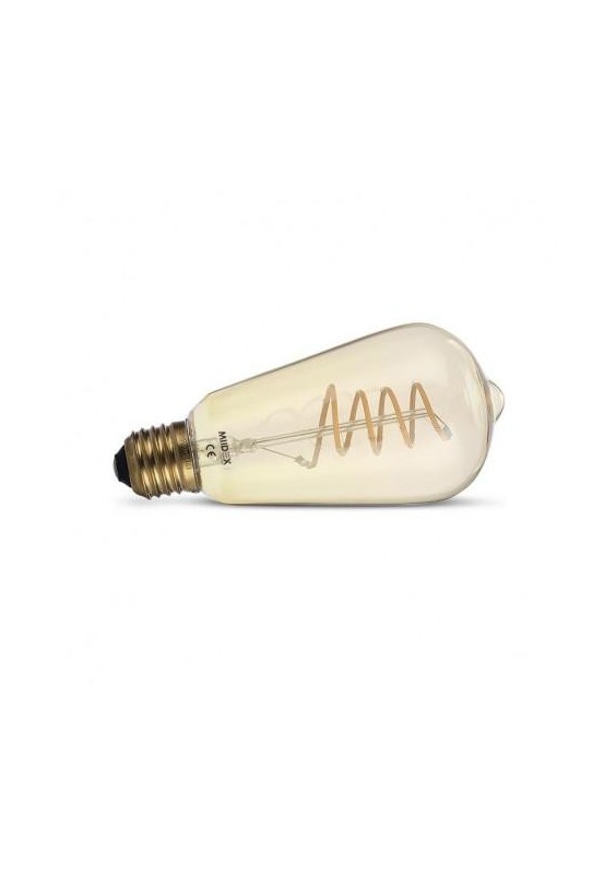 AMPOULE LED E27 ST64 FILAMENT SPIRALE 4W 2700K