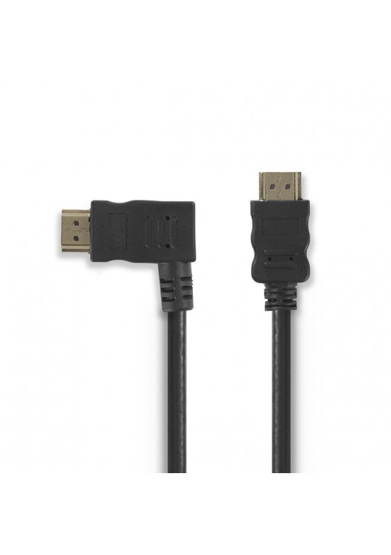 CORDON HDMI MÂLE / MÂLE COUDÉ 1.5m