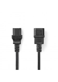 PROLONGATEUR IEC-320-C13 /IEC-320-C14  NOIR - 1.80m
