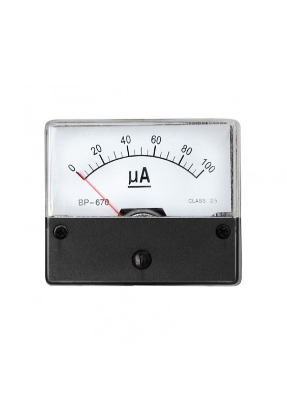 Galvanomètre 0-100uA DC