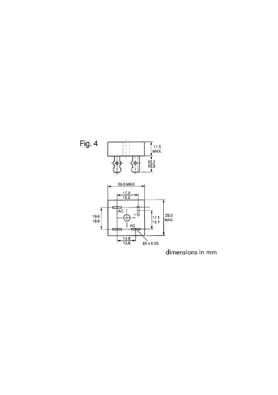 PONT DE DIODES 25A 800V