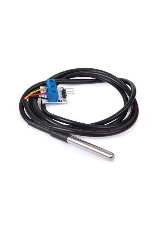 CAPTEUR DE TEMPÉRATURE DS18b20 & ADAPTATEUR COMPATIBLE AVEC ARDUINO