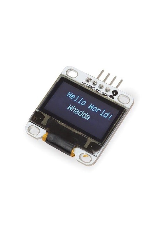 ÉCRAN OLED 0.96'' AVEC I2C POUR ARDUINO® - WPI438