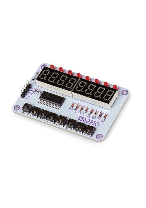 TM1638 MODULE AVEC AFFICHEURS ET BOUTONS - WPM461