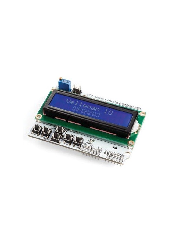 MODULE LCD ET CLAVIER POUR ARDUINO® LCD1602 - WPSH203