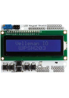 MODULE LCD ET CLAVIER POUR ARDUINO® LCD1602 - WPSH203
