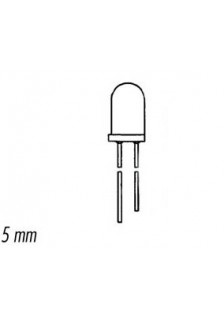 PHOTOTRANSISTOR TRANSPARENT 5mm 940nm