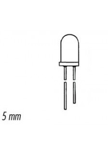DIODE D'EMISSION INFRAROUGE TRANSLUCIDE 5mm940mn