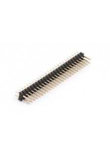BARRETTE MÂLE DOUBLE RANGÉE - 50 BROCHES