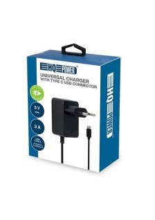 CHARGEUR COMPACT AVEC CONNEXION USB - 5VCC - 3A max. - 15W. max. - TYPE C