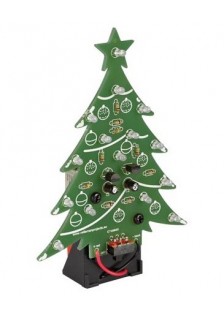 SAPIN DE NOËL À LED - BLEU - INTERRUPTEUR ON/OFF