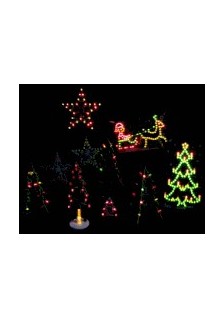 KIT DE SOUDAGE - SAPIN DE NOËL AVEC 16 LED CLIGNOTANTES - WSSA100