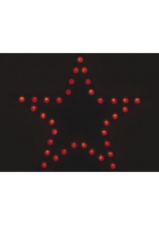ÉTOILE LED CLIGNOTANTE ROUGE - WSSA169R