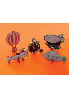 MONTGOLFIÈRE RÉTRO - KIT DE SOUDAGE ÉDUCATIF WSL221