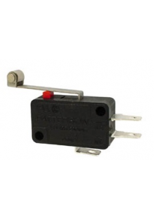 MICRORUPTEUR 12A - LONG LEVIER DE COMMANDE AVEC ROULETTE