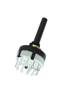 COMMUTATEUR ROTATIF 3 CIRCUITS / 4 POSITIONS - MONTAGE CI