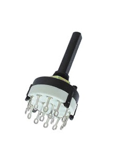 COMMUTATEUR ROTATIF 4 CIRCUITS / 3 POSITIONS