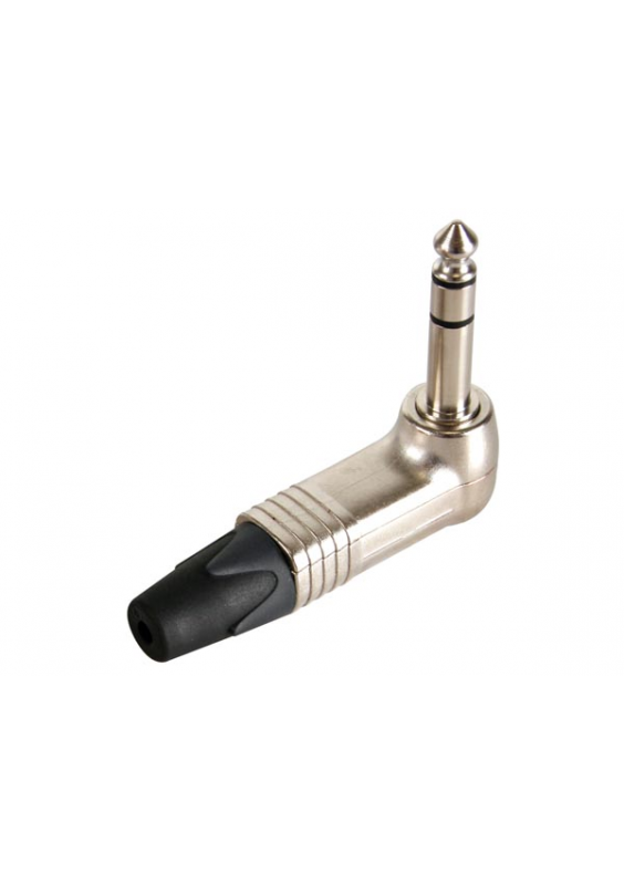 NEUTRIK - jack 3 points mâle - 6.3 mm - 90°- nickelé