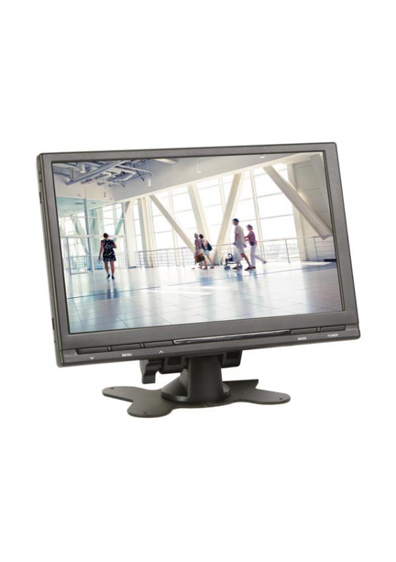 MONITEUR  TFT-LCD 9" AVEC TÉLÉCOMMANDE - 16:9 / 4:3