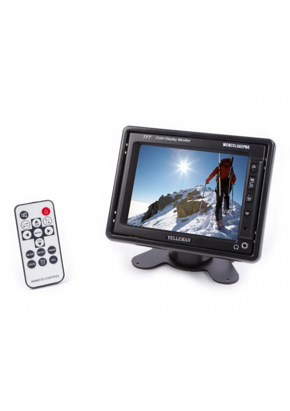 MONITEUR LCD-TFT 5.6 AVEC TÉLÉCOMMANDE