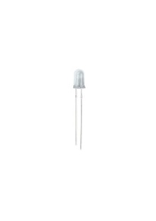 DIODES LED 3mm BLANC CHAUD - LOT DE 10 PCS