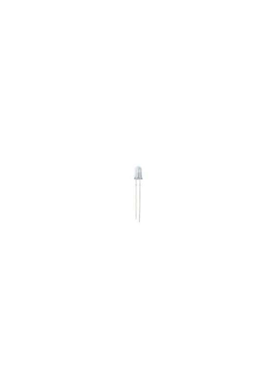 DIODES LED 3mm BLANC CHAUD - LOT DE 10 PCS