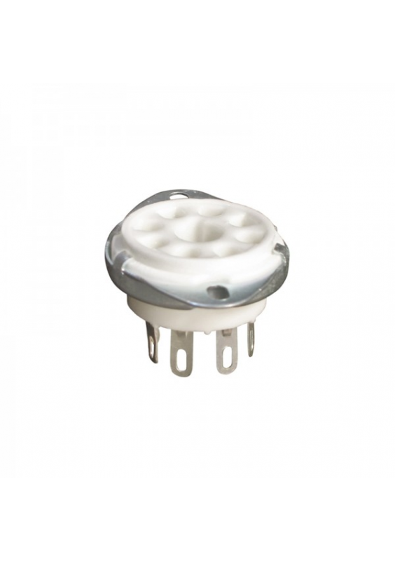 SOCLE OCTAL 8 PINS À VISSER