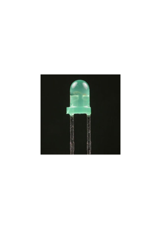 LED Ø3mm CLIGNOTANTE VERTE  15mcd