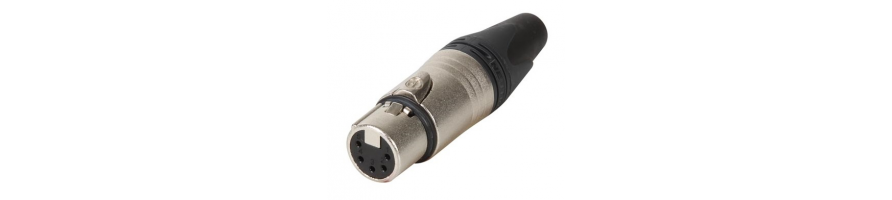 Connecteurs NEUTRIK XLR5