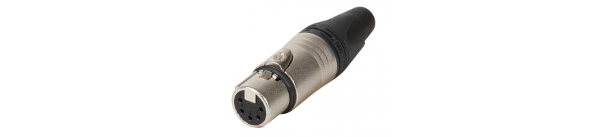 Connecteurs NEUTRIK XLR5