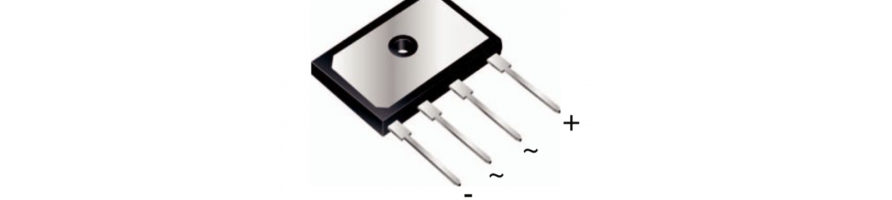 Ponts de diodes de 10 A à 35 A